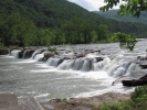 PICTURES/Sandstone Falls - New River Gorge/t_First Falls With Stick1.jpg